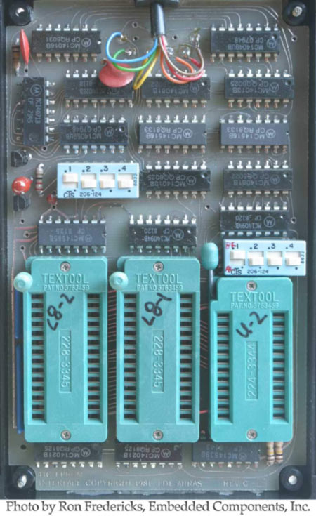 HHP-16K Circuit Board (top view, small size)